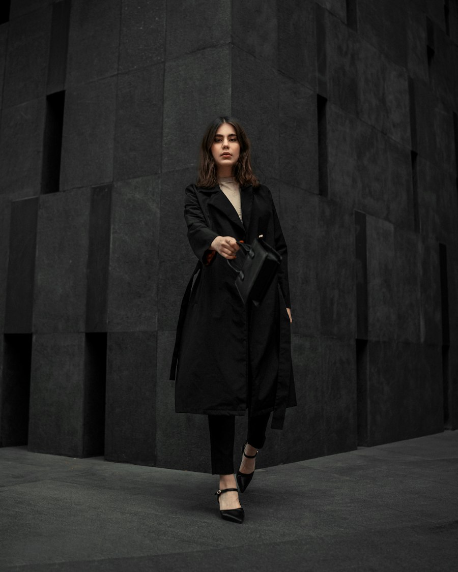 Tailored wool coat