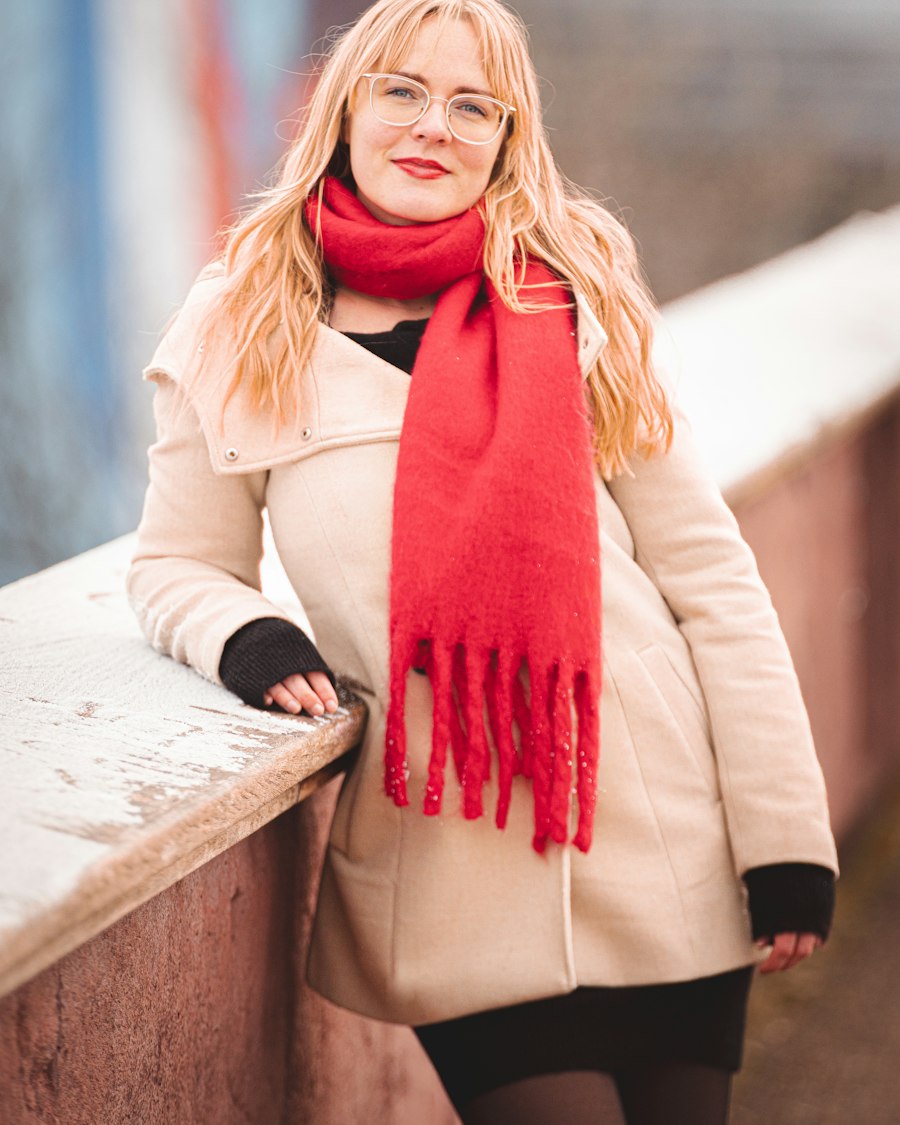 Wool scarf